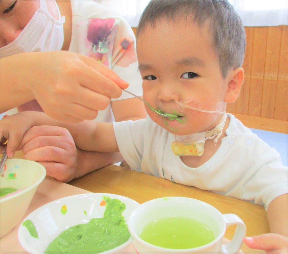 親子教室給食写真